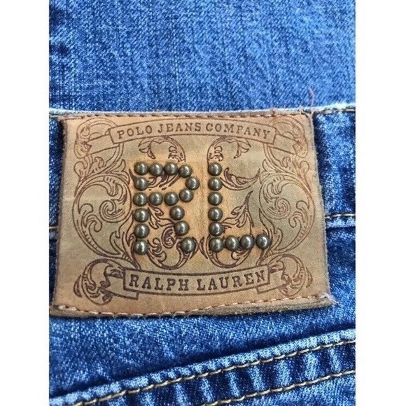 Polo Ralph Lauren Women’s Kelly Bootcut Mid Rise Blue Jeans Size 8X32 - Picture 3 of 8